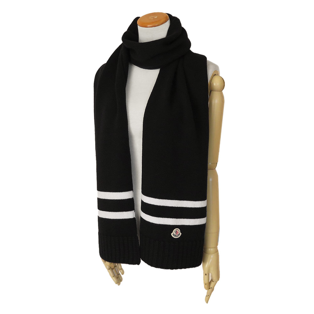 楽天市場】モンクレール マフラー ストール スカーフ ボーダー ウール
