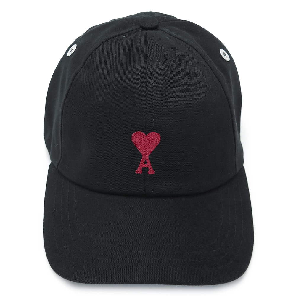 楽天市場】アミ パリス キャップ 帽子 エンブロイダリー キャップ