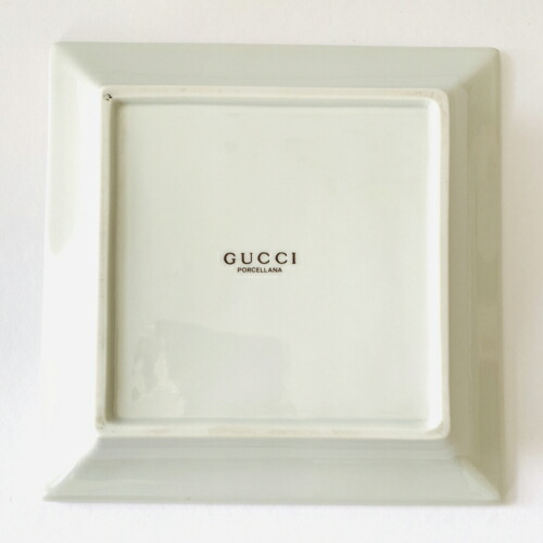 楽天市場】【中古】GUCCI グッチ アッシュトレイ 陶器 アイボリー