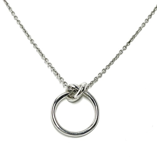 楽天市場】【中古】CELINE セリーヌ ノット ネックレス 4AH846BRA.36SI