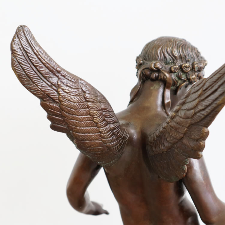 楽天市場】【当日発送】天使 ブロンズ 彫刻 美術品 置き物 オブジェ