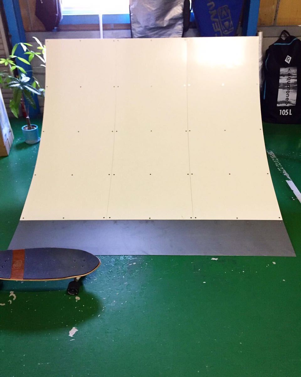 楽天市場】スケートボード スケボー練習用クォーターランプ サーフィン