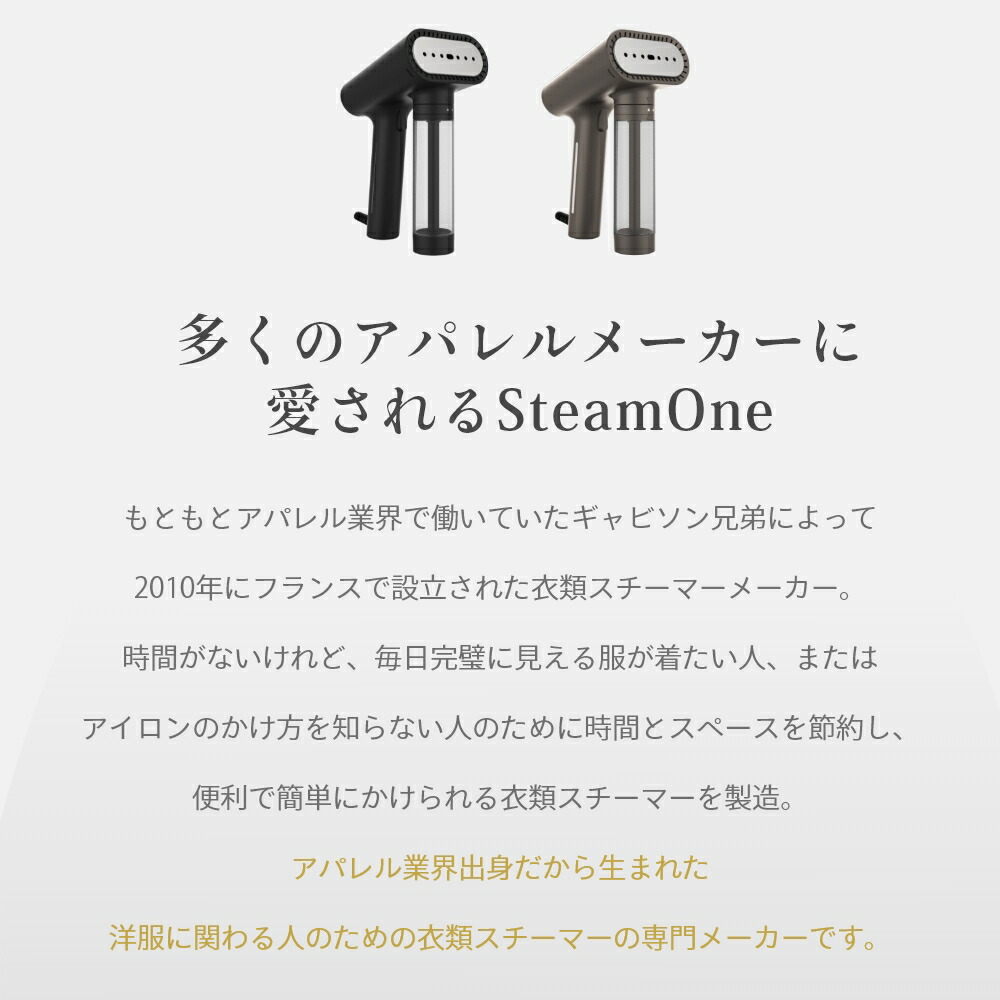 楽天市場】【レビュー特典】正規品 1年保証 衣類スチーマー スチーム