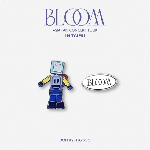 楽天市場】DOH KYUNG SOO - BADGE SET 【ASIA FAN CONCERT TOUR BLOOM