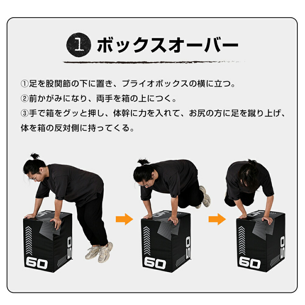 楽天市場】【スーパーセール限定価格】昇降台 跳び箱 3in1 プライオ