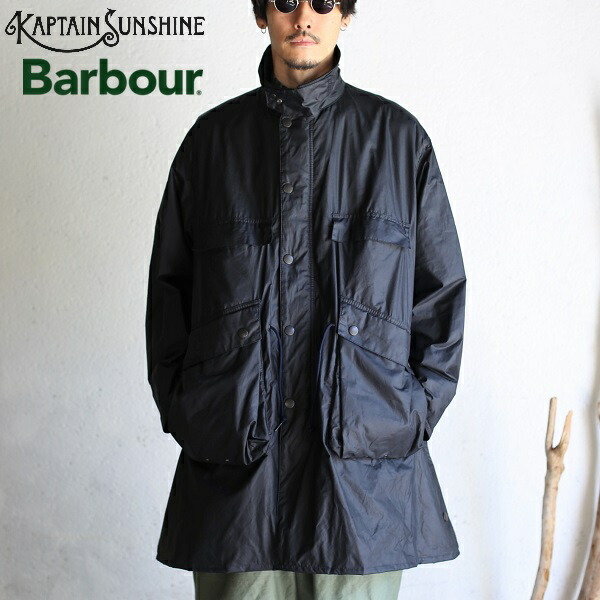 楽天市場】【Kaptain Sunshine × Barbour】 Stand Collar Traveller