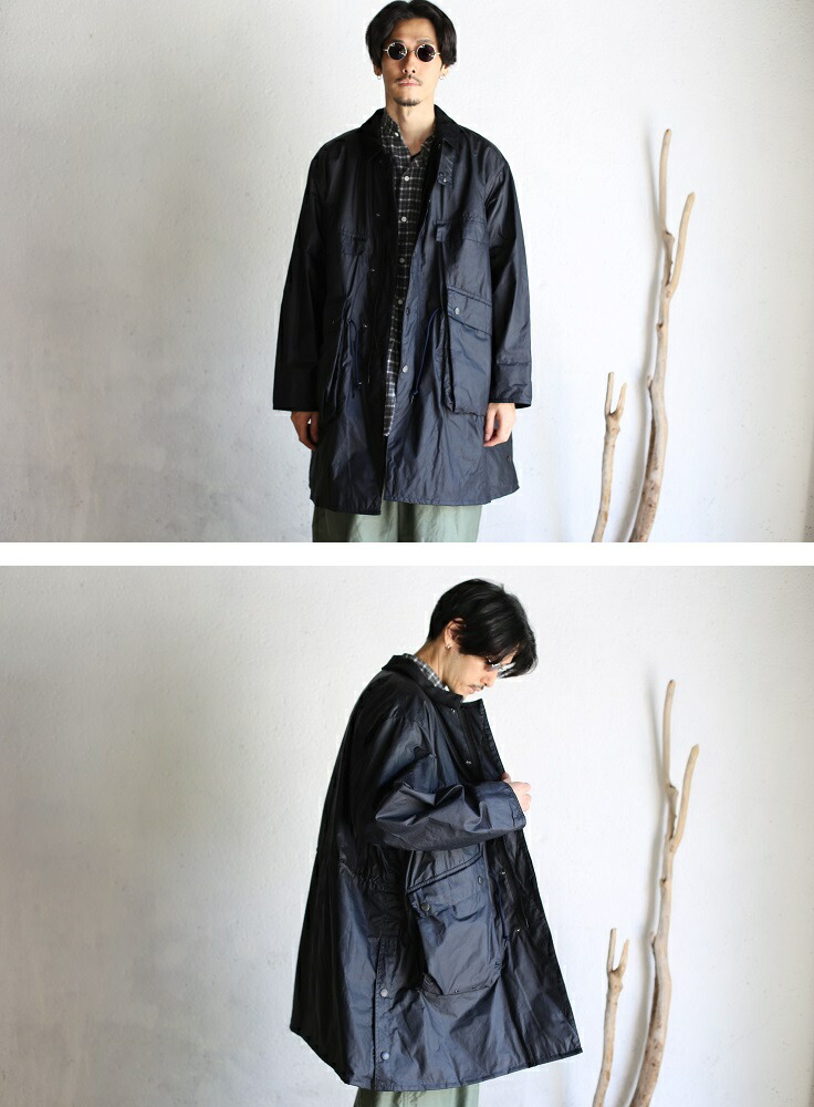楽天市場】【Kaptain Sunshine × Barbour】 Stand Collar Traveller