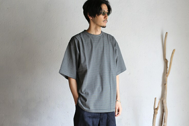 楽天市場】【Kaptain Sunshine】Hard Twisted Border Jersey S/S Tee