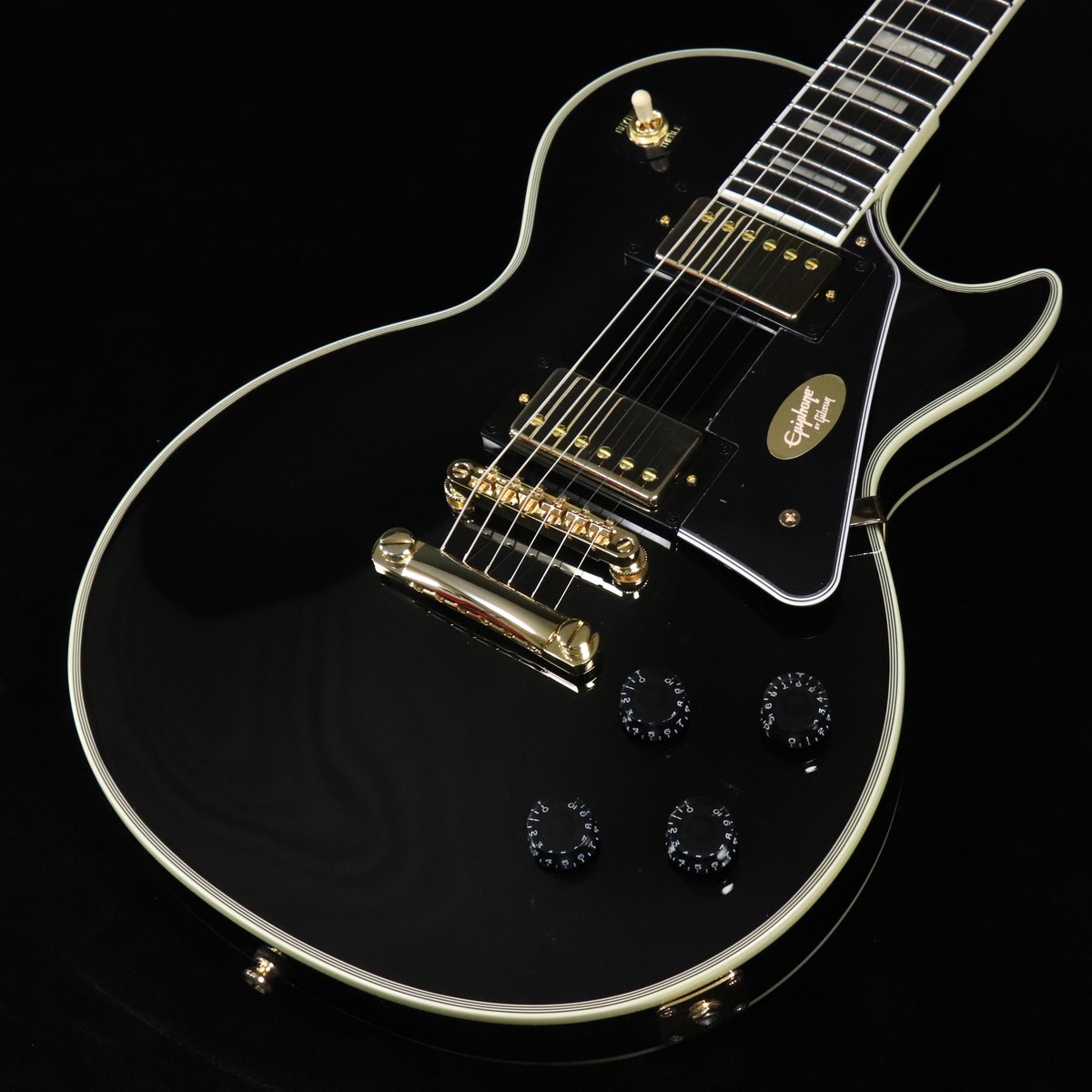 エピフォン Les Paul Collection LES PAUL CUSTOM [Ebony] (エレキ