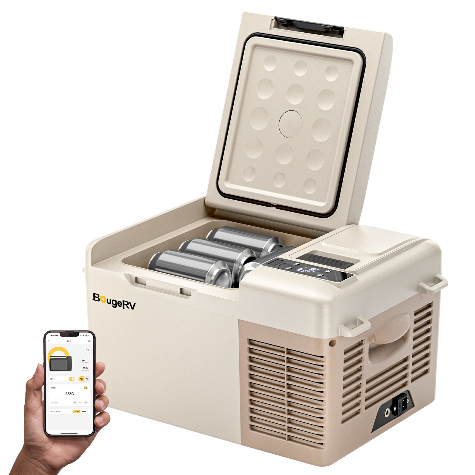 楽天市場】BougeRV ポータブル冷蔵庫 車載冷蔵庫 小型冷蔵庫 9L/15L