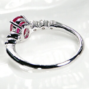 楽天市場】pt900 ルビー ダイヤモンドリング指輪 リング プラチナ