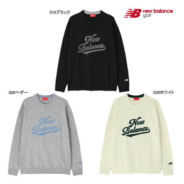 楽天市場】ニューバランス 25年秋冬ウエア 新作 ゴルフ メンズ ニット