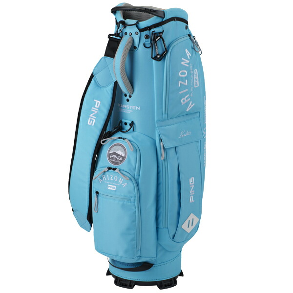 楽天市場】ping キャディバッグ（カラーブルー）（キャディバッグ