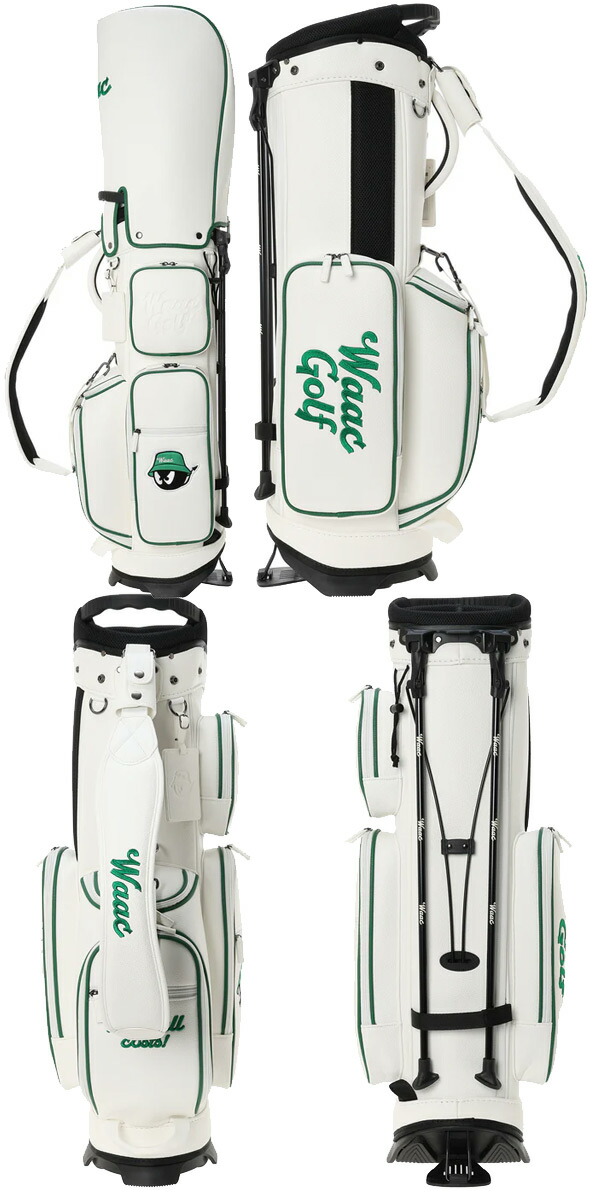 楽天市場】新作 ワック ゴルフ キャディバッグ 072252800 スタンド