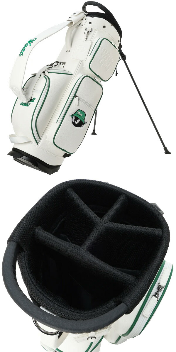 楽天市場】新作 ワック ゴルフ キャディバッグ 072252800 スタンド