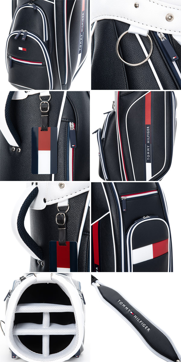 楽天市場】新作 トミーヒルフィガー ゴルフ キャディバッグ THMG5SC4