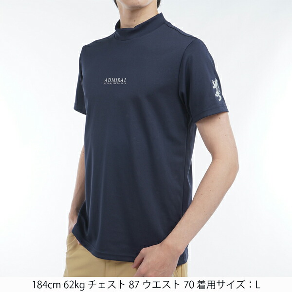 楽天市場】新作 アドミラル ゴルフ ウエア メンズ シャツ ADMA516