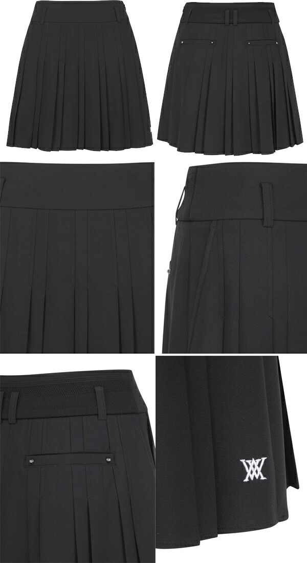 楽天市場】アニュー ゴルフ レディース プリーツ スカート AGFMWSQ01