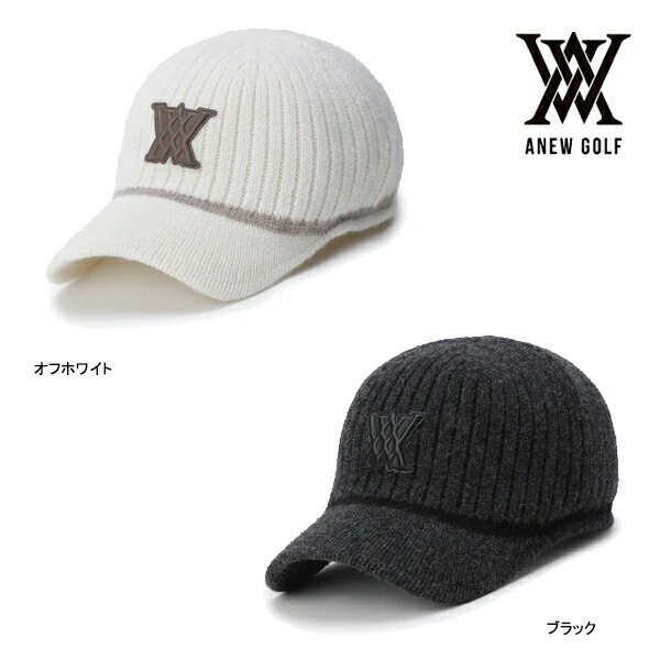 美USED ANEW GOLF メンズ ロゴ起毛デザインニット アニューゴルフ ANEW GOLF（アニュー ゴルフ）最新ゴルフウェア＆コーデ | EVEN