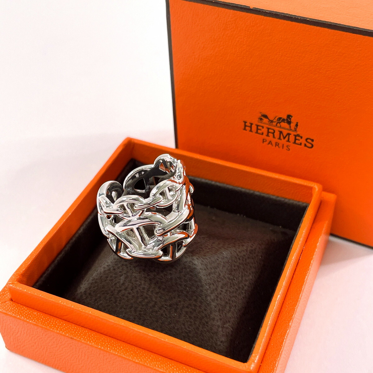 楽天市場】エルメス シェーヌダンクル アンシェネ GM エルメス 中古