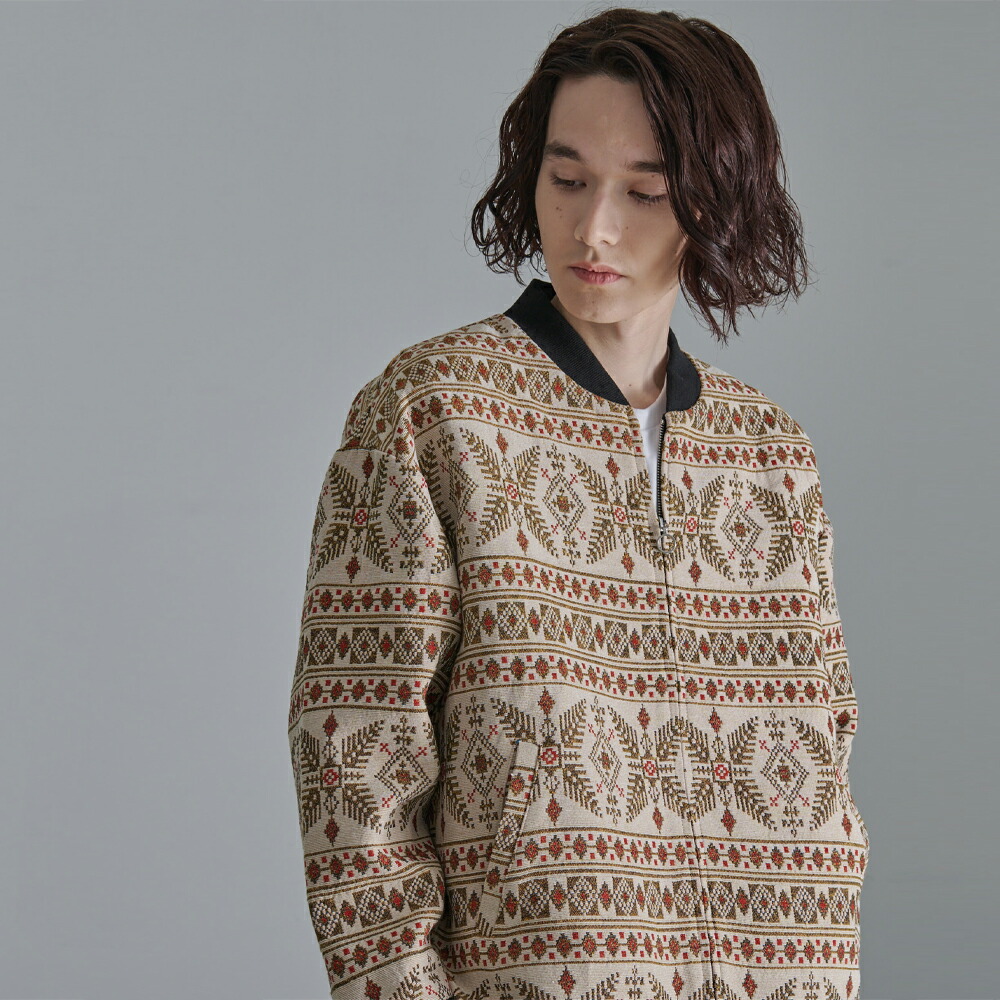 楽天市場】☆SALE価格20％OFF☆【Revo.】ゴブラン総柄織り ジップ