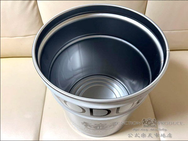 楽天市場】ジャンクションプロデュース ペール缶チェア グレー