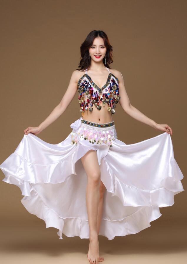 楽天市場】ベリーダンス 衣装 3点セット 大人 Belly dance ラテン 社交