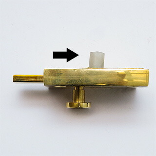 楽天市場】【真鍮 ラッチ 錠 鍵 トイレ キー ブラス アンティーク調
