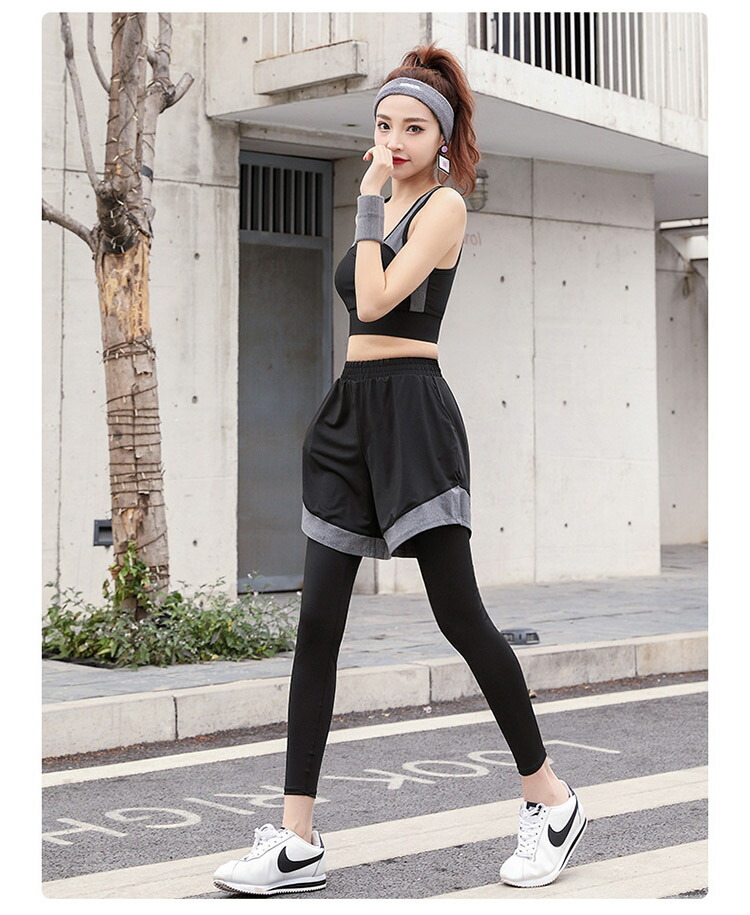 楽天市場】送料無料 スポーツウェア フィットネスウェア 4点セット