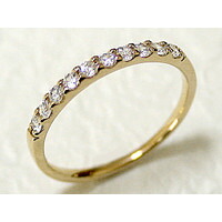 楽天市場】ダイヤモンドリング イエローゴールドK10 指輪 天然