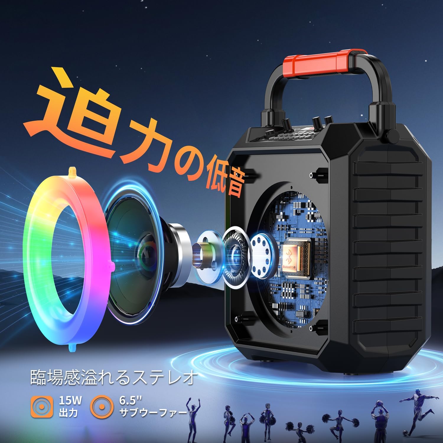 楽天市場】【20％OFFクーポンあり】JYX スピーカー 拡声器 ワイヤレス