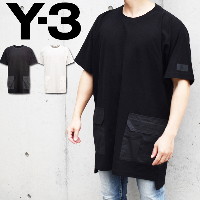 楽天市場】Y-3 ワイスリー オーバーサイズ ポケットTシャツ全2色 Y-3