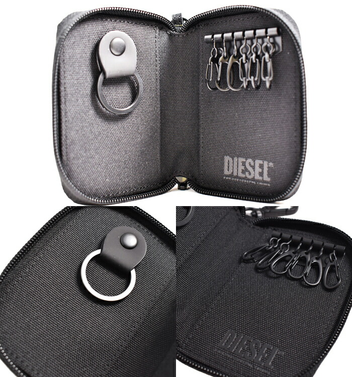 楽天市場】DIESEL ディーゼル ラウンドファスナー式 6連キーケース