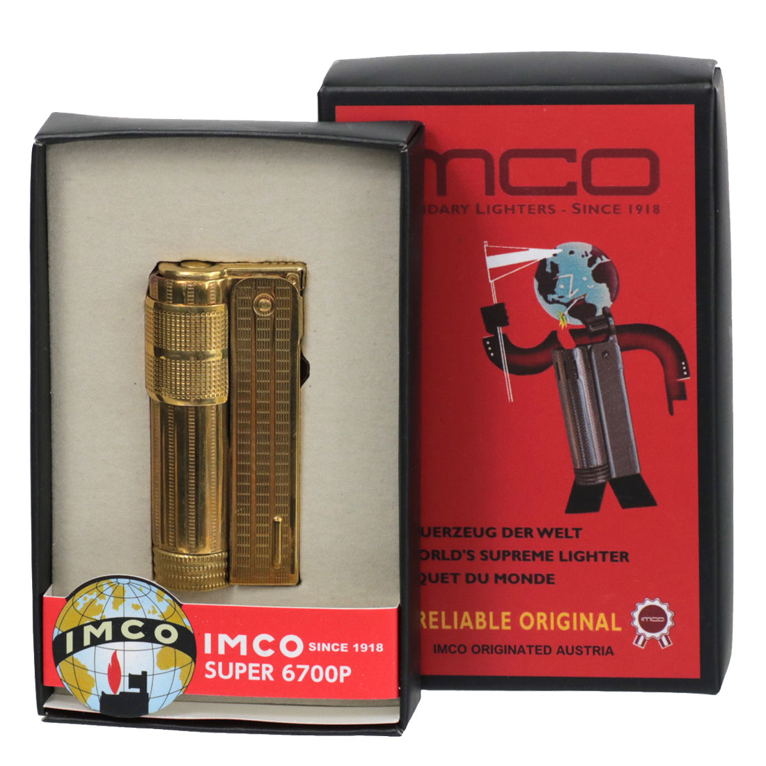 楽天市場】IMCO ライター イムコ スーパー ブラス 真鍮 フリント式