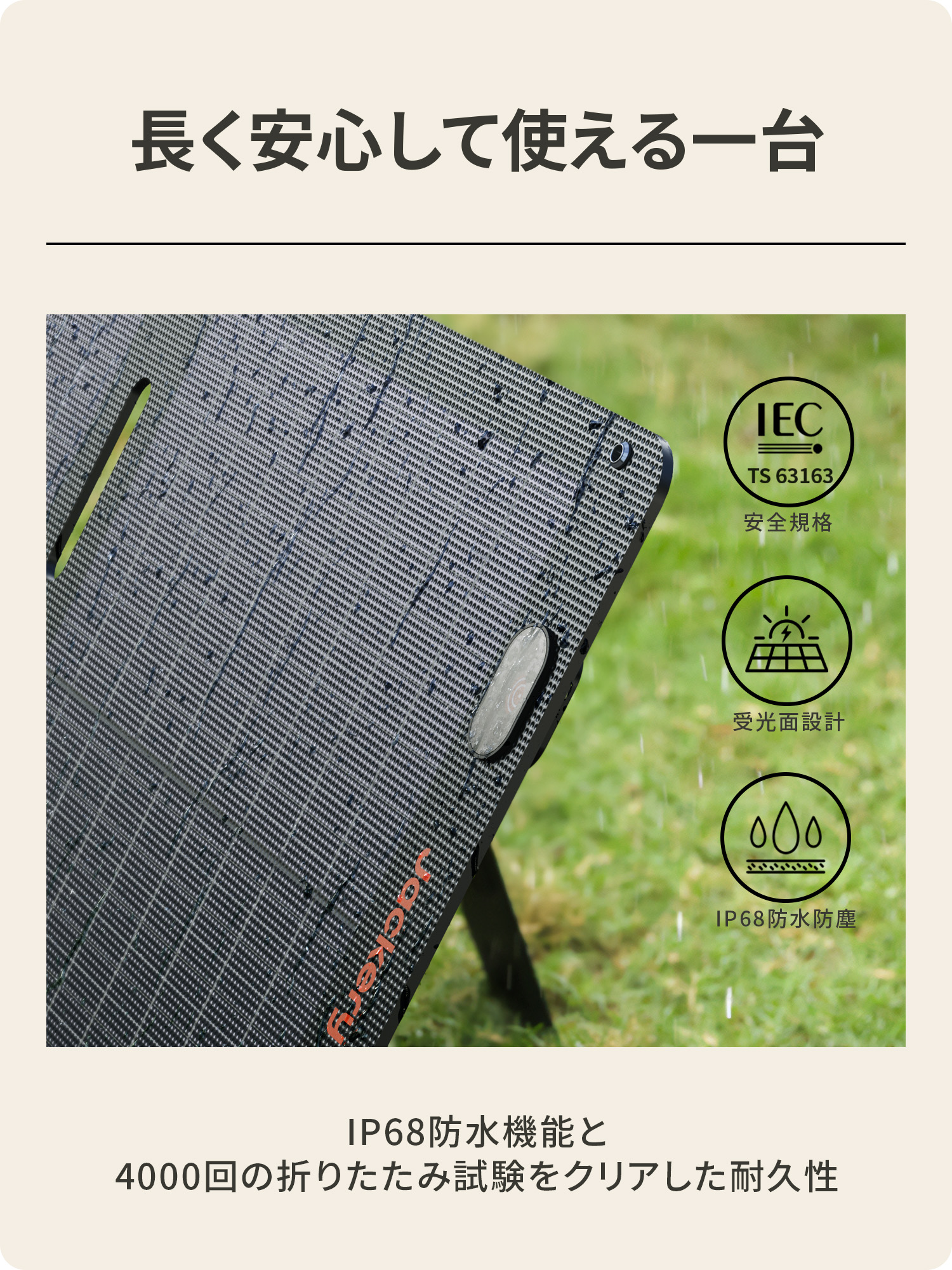 楽天市場】【クーポン利用で22,960円 2/28 00:00から】Jackeryソーラー