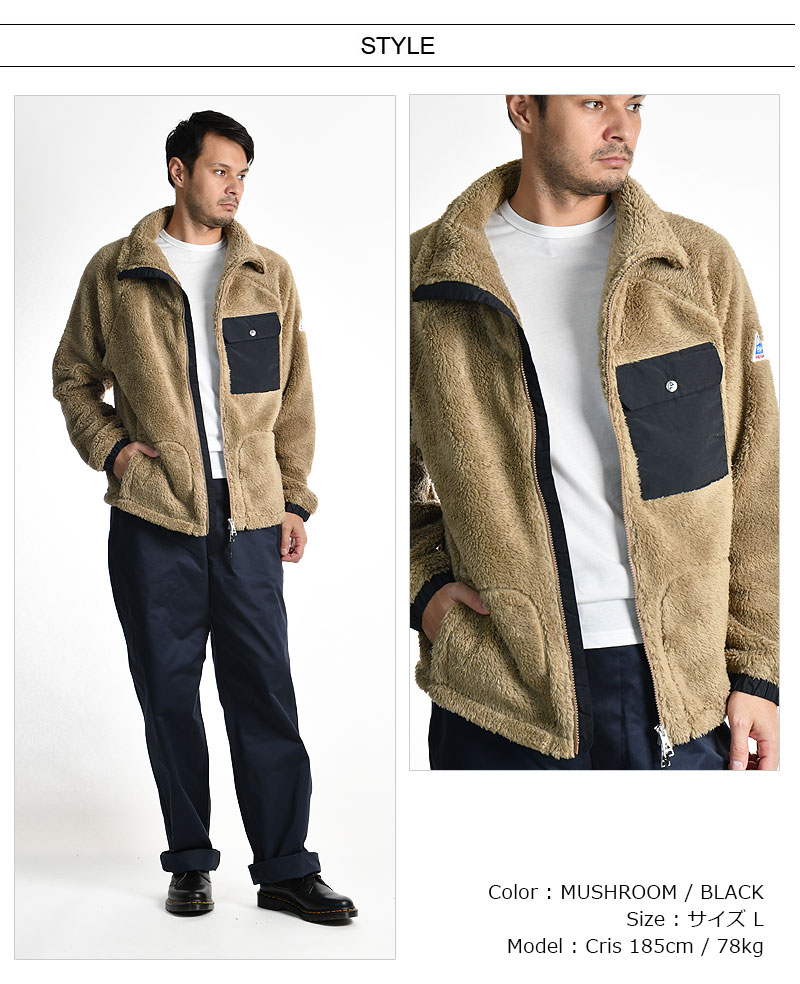 楽天市場】[期間SALE] Cape HEIGHTS/ケープハイツ RIVAS FLEECE Jacket