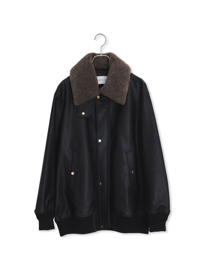 楽天市場】シンセティックレザーフライトジャケット ADAM ET ROPE