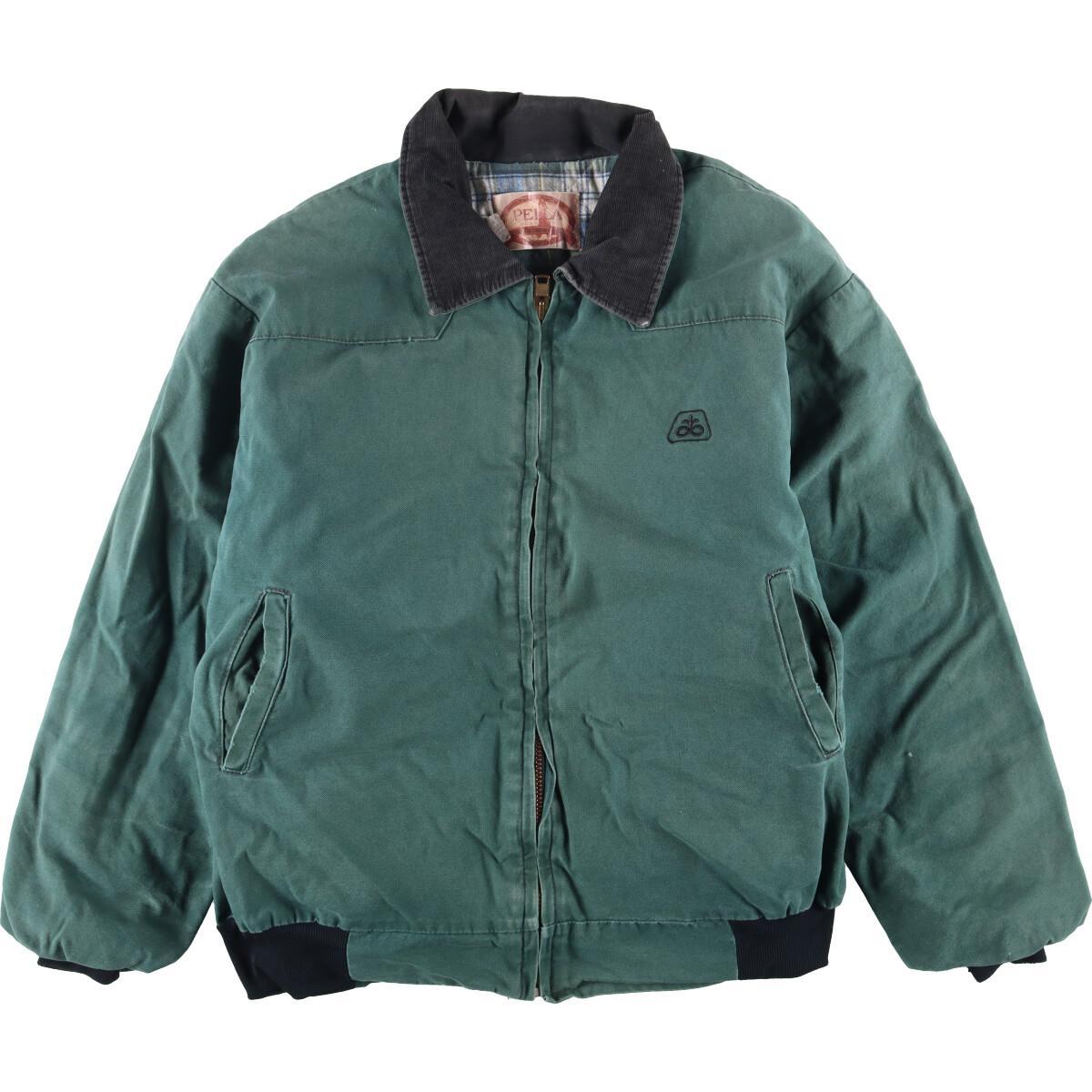 楽天市場】古着 PELLA ダック地ワークジャケット メンズXL /eaa288912