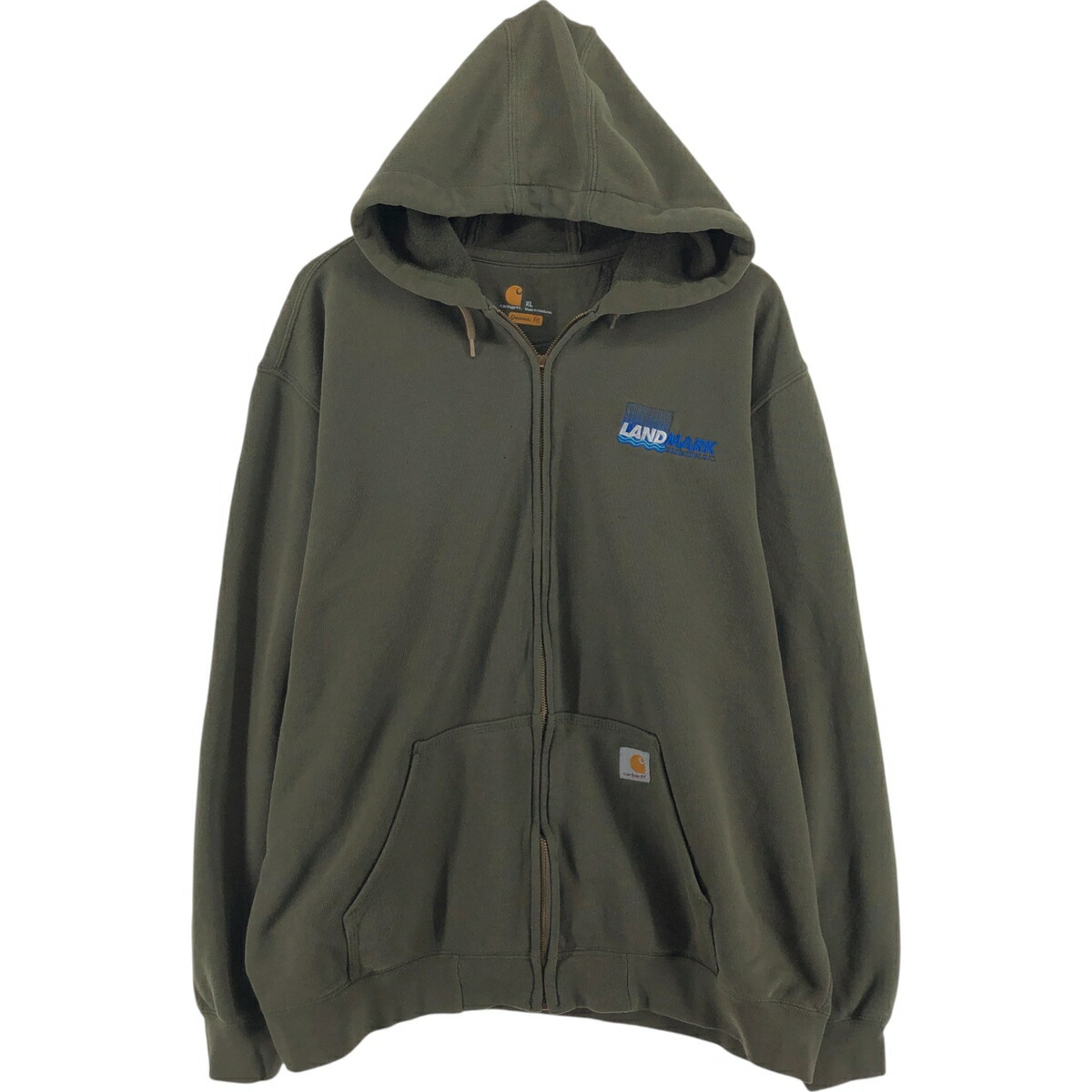 楽天市場】carhartt パーカー（カラーカーキグリーン）（メンズ