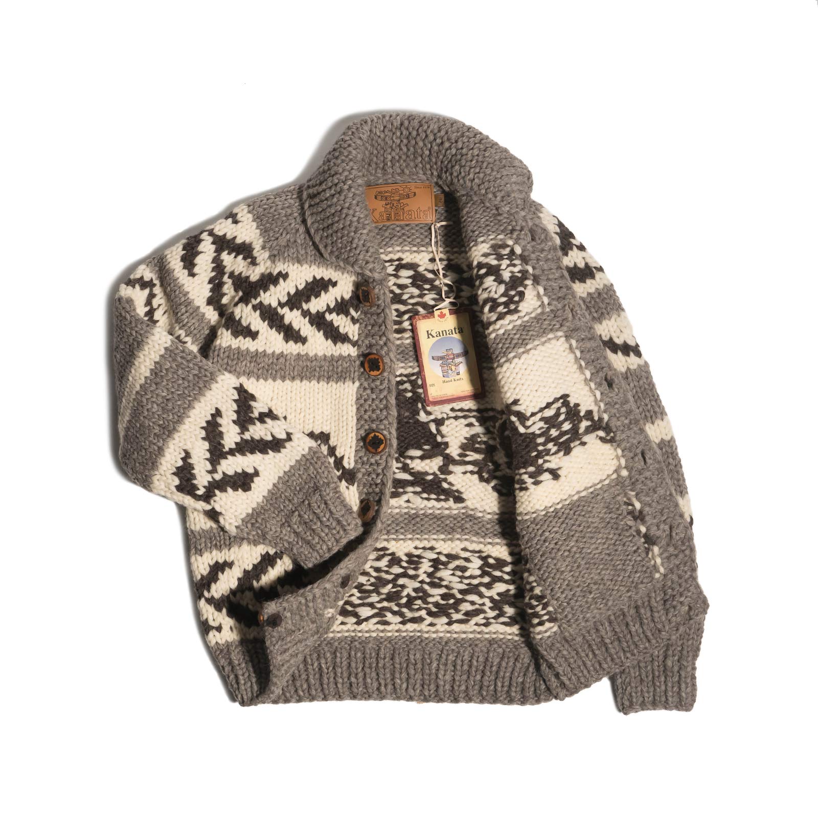 楽天市場】カナタ KANATA カウチンセーター 6プライウール