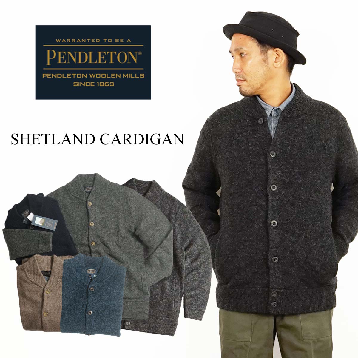 楽天市場】ペンドルトン PENDLETON ウールセーター シェットランド