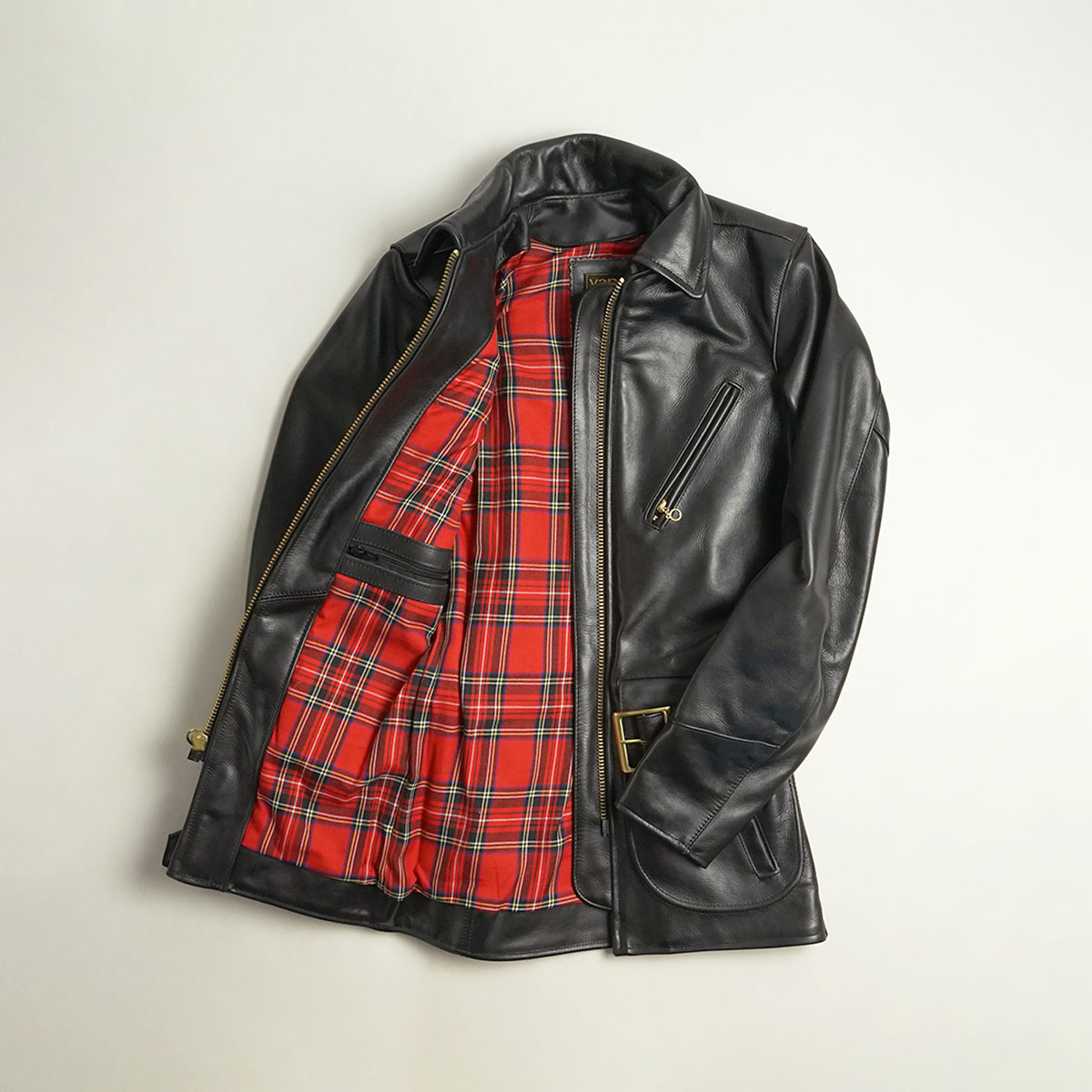 楽天市場】バンソン VANSON J 3/4 カーコート ブラック (アメリカ製