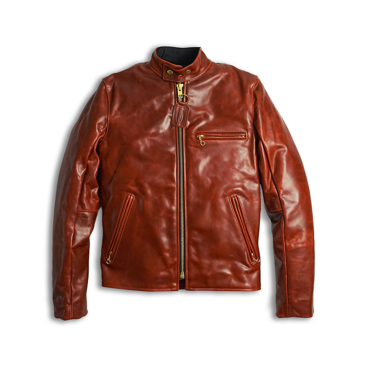 楽天市場】バンソン VANSON MODEL B シングル ライダース オクタゴン