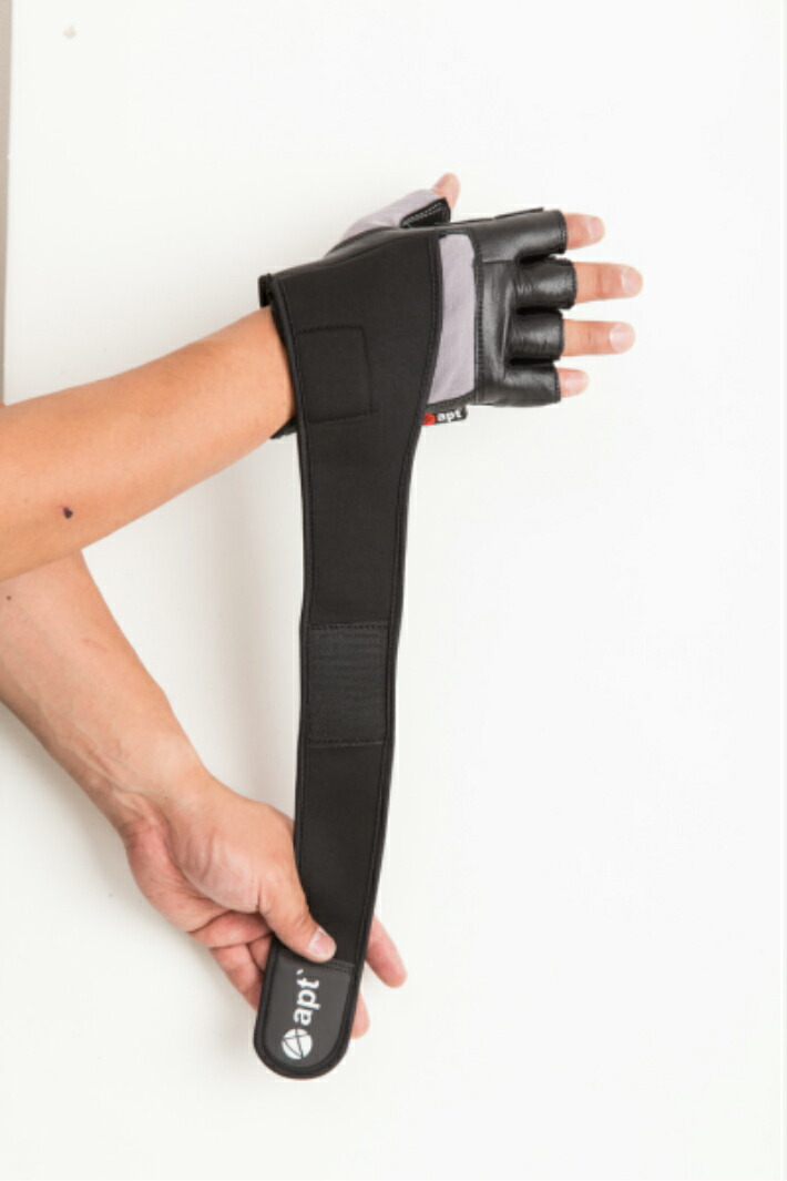 楽天市場】apt' ウエイトリフティング リストストラップ付き