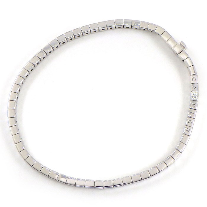楽天市場】カルティエ Cartier ブレスレット ラニエール ロゴ K18WG