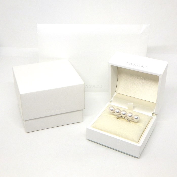 楽天市場】タサキ 田崎真珠 TASAKI リング バランス シグネチャー R