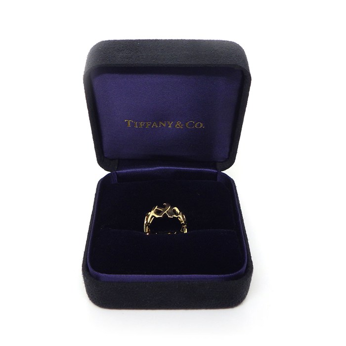 楽天市場】ティファニー Tiffany & Co. リング ラブ&キス XO