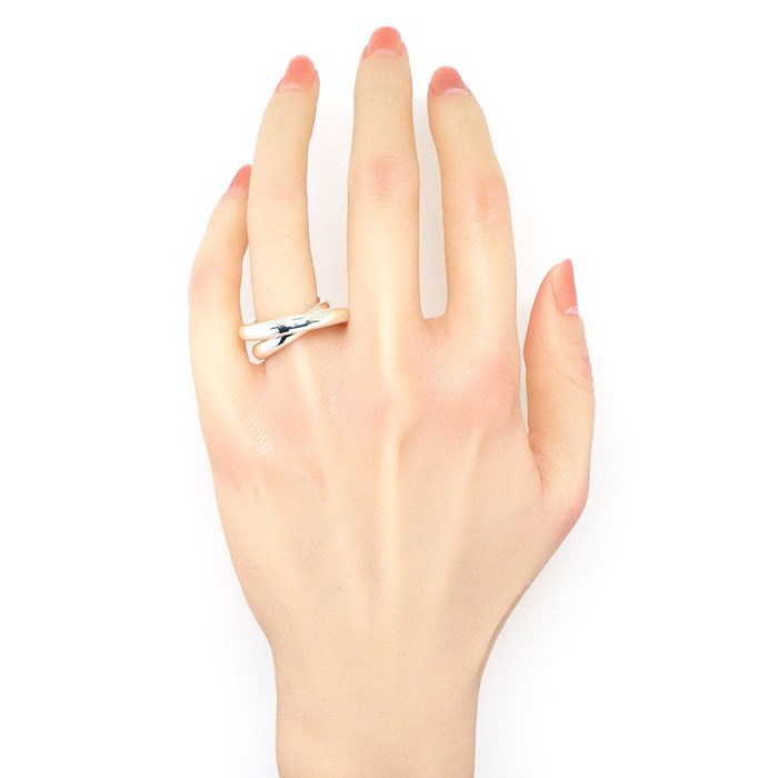 楽天市場】エルメス HERMES リング ヴェルティージュ 二重 SV925 11.5