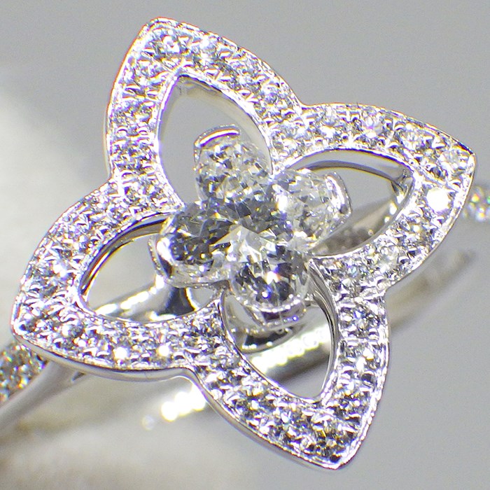 楽天市場】ルイ・ヴィトン LOUIS VUITTON リング バーグ アルダント