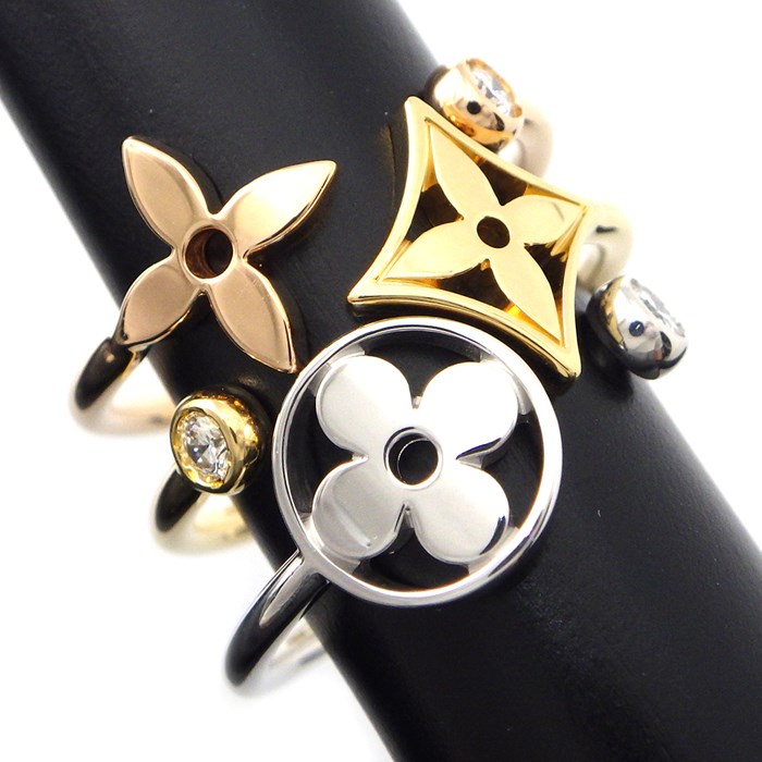 楽天市場】ルイ・ヴィトン LOUIS VUITTON リング バーグ モノグラム